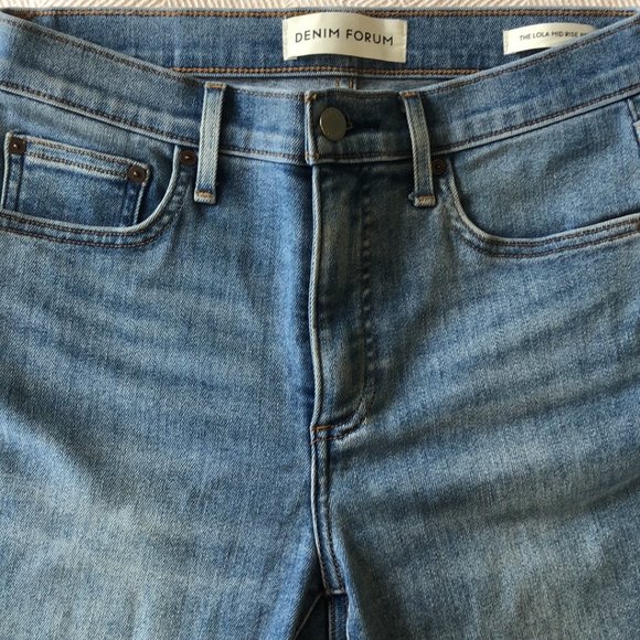 Denim Forum The Lola Mid-Rise Skinny 28L - Picture 3 of 4